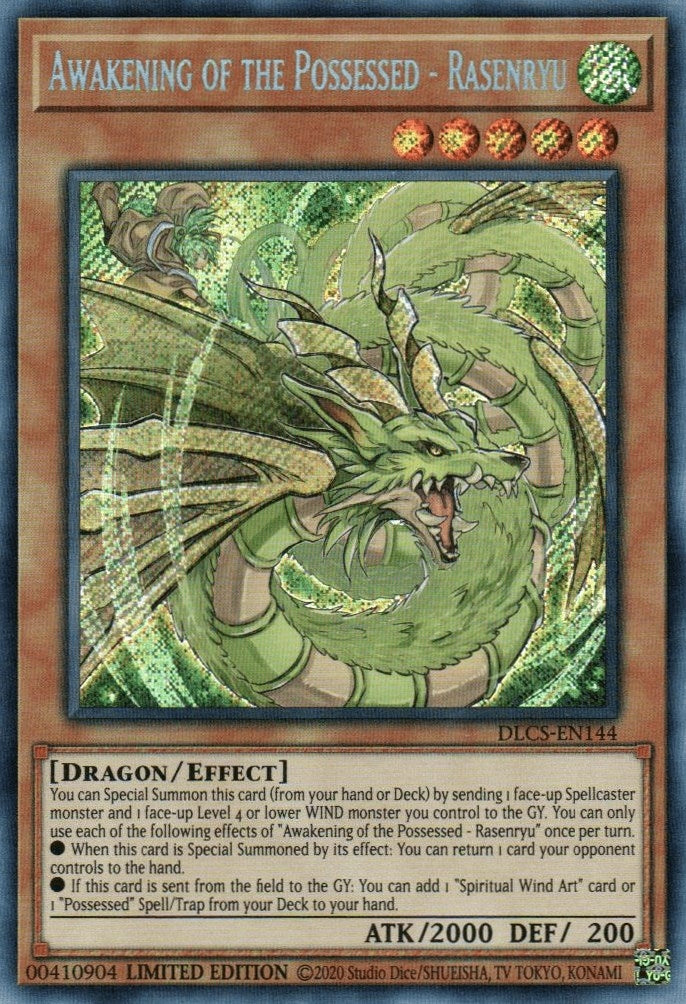 Image for Awakening of the Possessed - Rasenryu (Dragons of Legend: The Complete Series) (DLCS-EN144) - YuGiOh