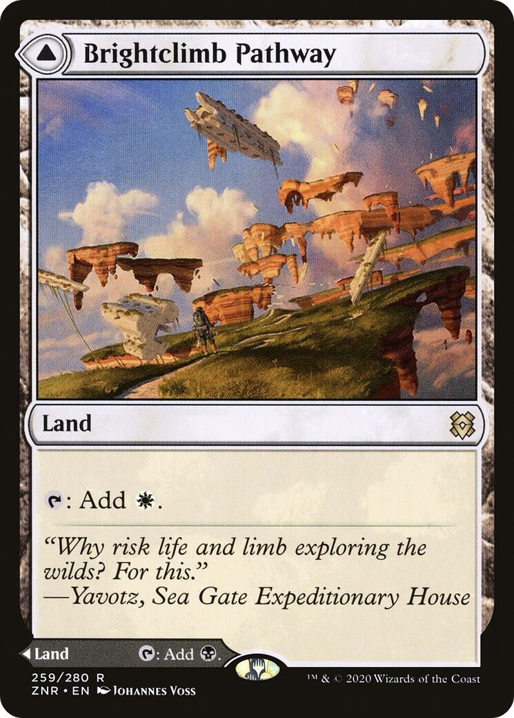 Image for Brightclimb Pathway (Zendikar Rising) (259) - Magic: The Gathering