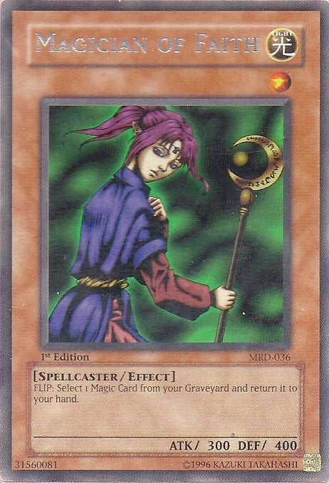 Image for Magician of Faith (Metal Raiders) (MRD-036) - YuGiOh