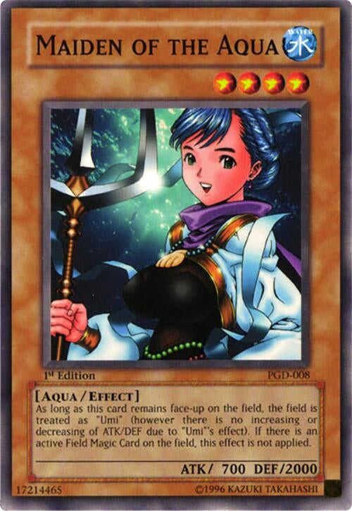 Image for Maiden of the Aqua (Pharaonic Guardian) (PGD-008) - YuGiOh