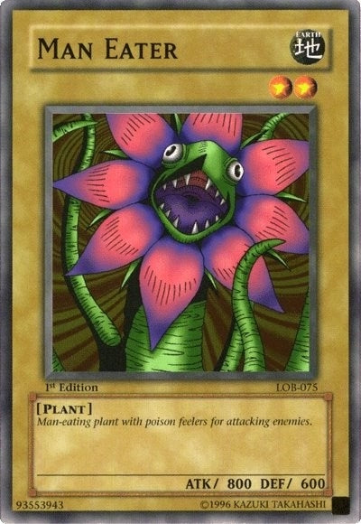 Image for Man Eater (The Legend of Blue Eyes White Dragon) (LOB-075) - YuGiOh