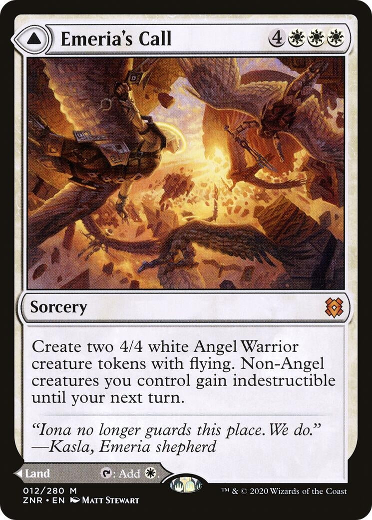 Image for Emeria's Call (Zendikar Rising) (12) - Magic: The Gathering