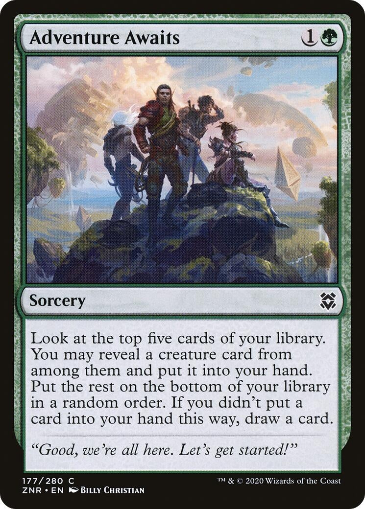 Image for Adventure Awaits (Zendikar Rising) (177) - Magic: The Gathering