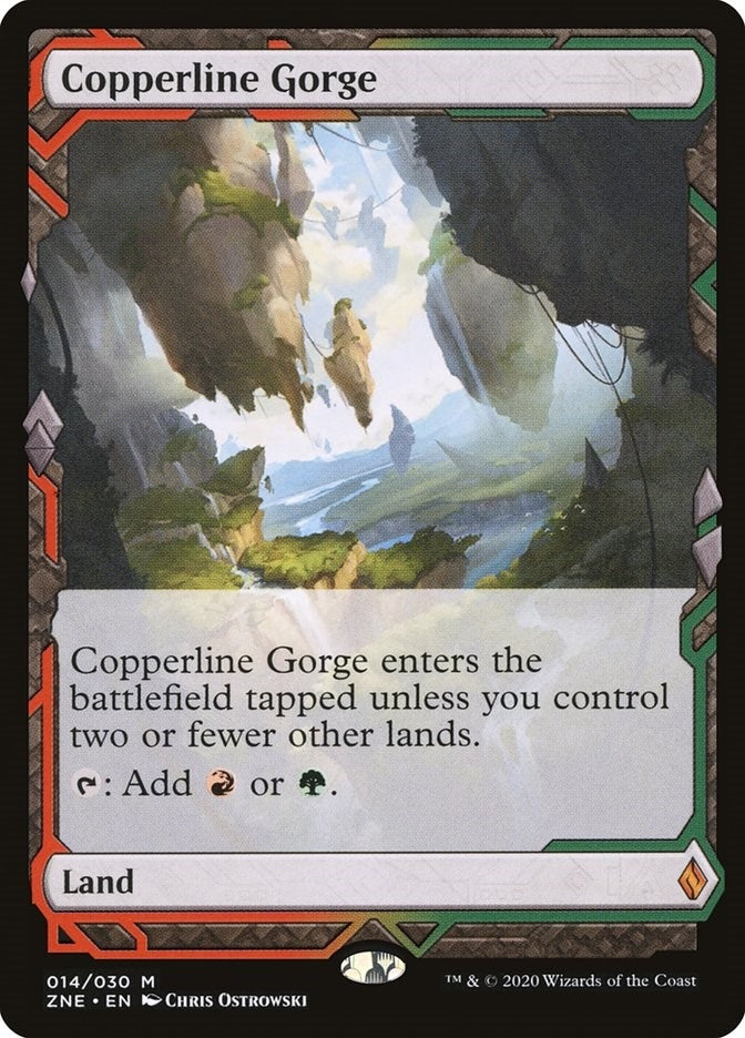 Image for Copperline Gorge (Zendikar Rising Expeditions) (14) - Magic: The Gathering
