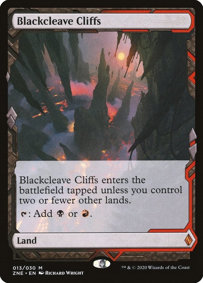 Image for Blackcleave Cliffs (Zendikar Rising Expeditions) (13) - Magic: The Gathering