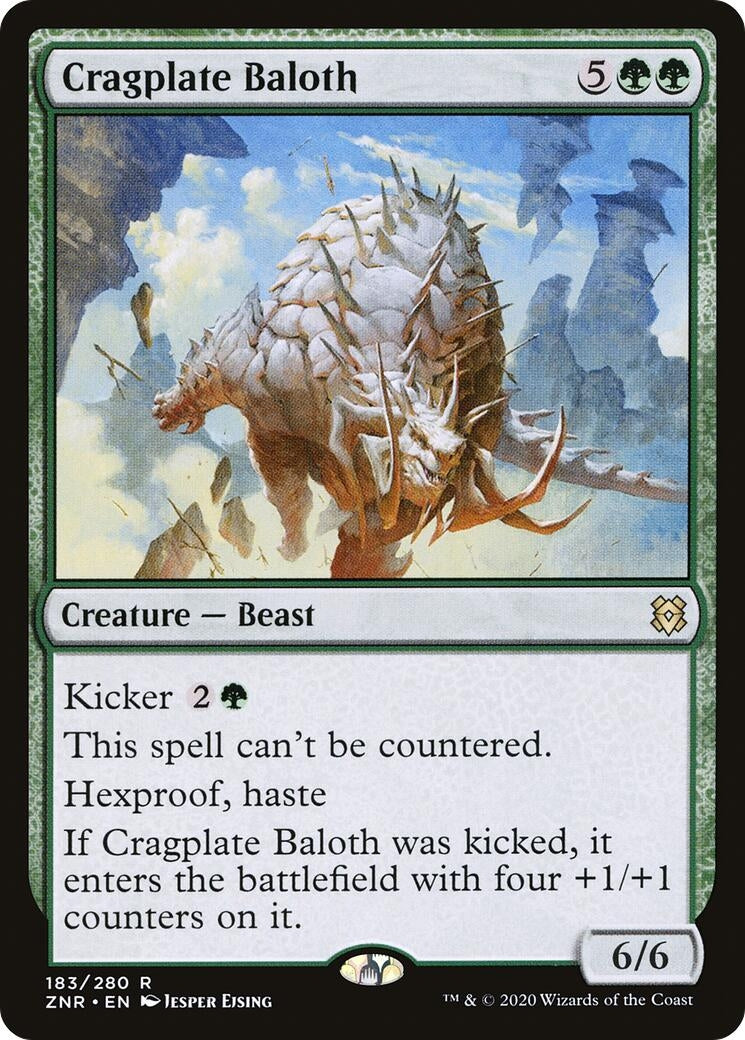 Image for Cragplate Baloth (Zendikar Rising) (183) - Magic: The Gathering