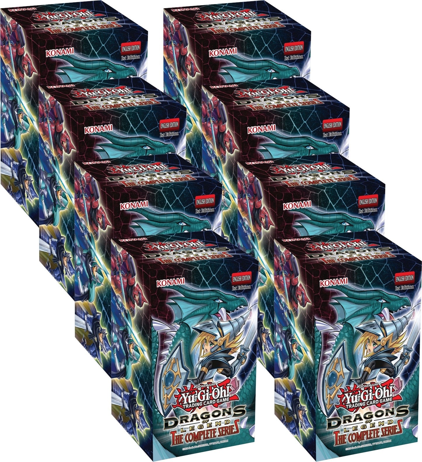 Image for Dragons of Legend: The Complete Series Display [1st Edition] - YuGiOh