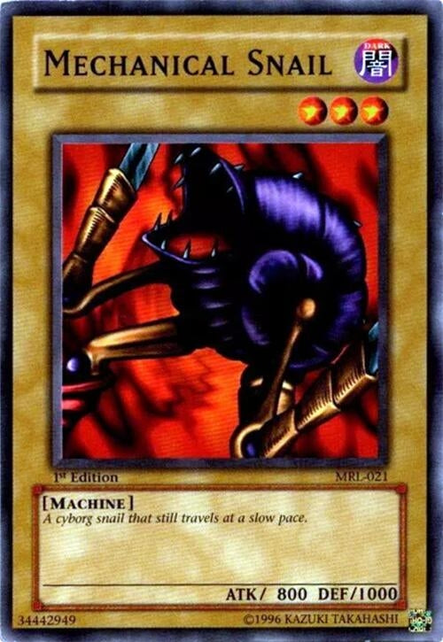 Image for Mechanical Snail (Magic Ruler) (MRL-021) - YuGiOh