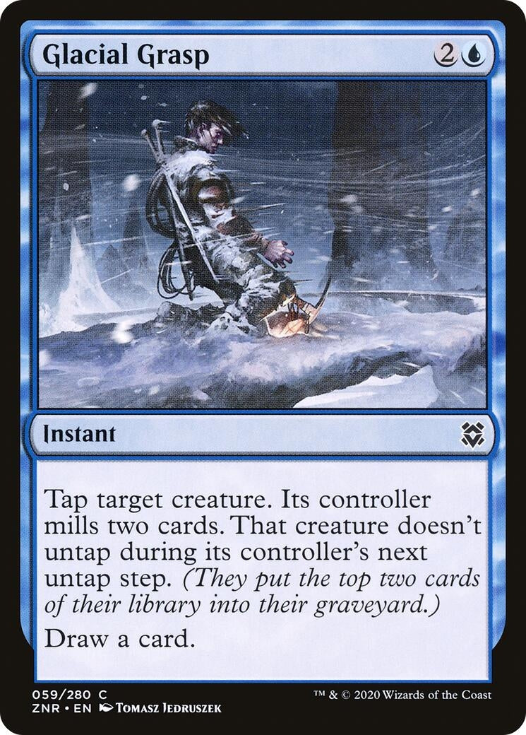 Image for Glacial Grasp (Zendikar Rising) (59) - Magic: The Gathering