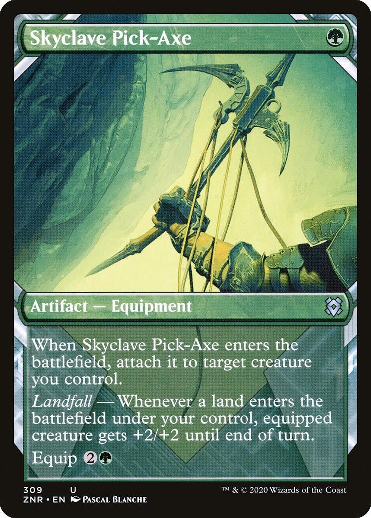 Image for Skyclave Pick-Axe (Showcase) (Zendikar Rising) (309) - Magic: The Gathering