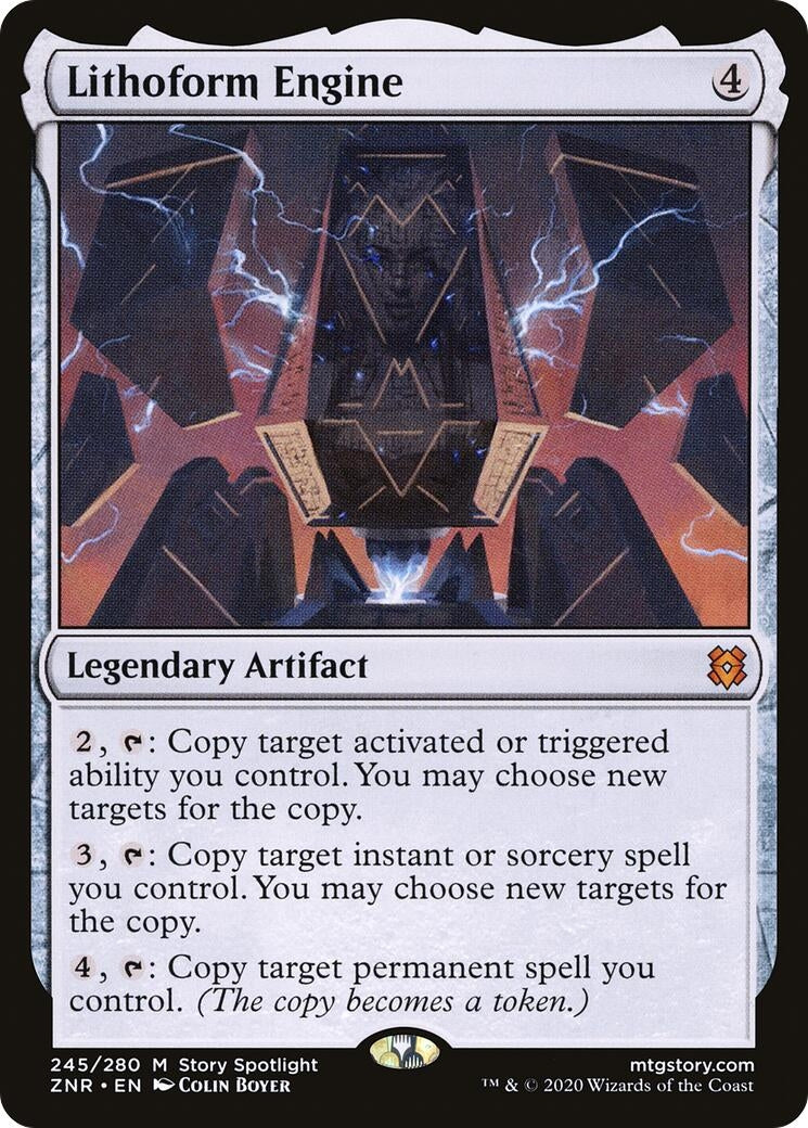 Image for Lithoform Engine (Zendikar Rising) (245) - Magic: The Gathering