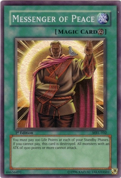 Image for Messenger of Peace (Magic Ruler) (MRL-102) - YuGiOh