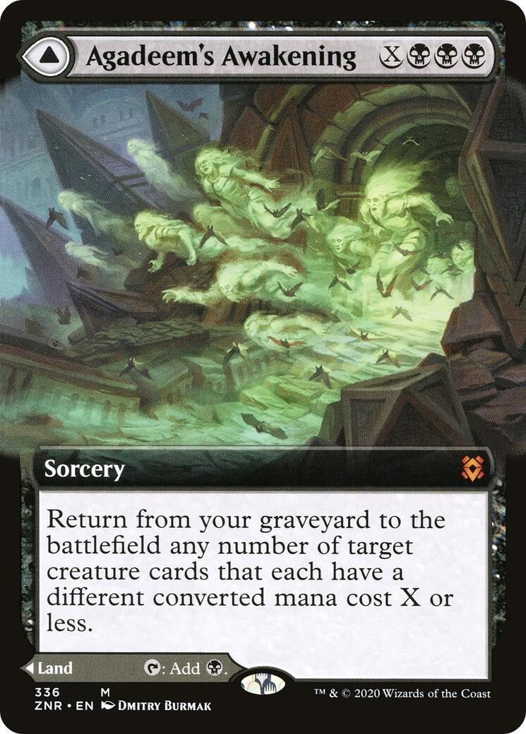 Image for Agadeem's Awakening (Extended Art) (Zendikar Rising) (336) - Magic: The Gathering