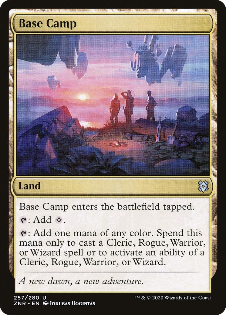 Image for Base Camp (Zendikar Rising) (257) - Magic: The Gathering