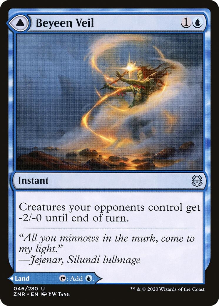 Image for Beyeen Veil (Zendikar Rising) (46) - Magic: The Gathering