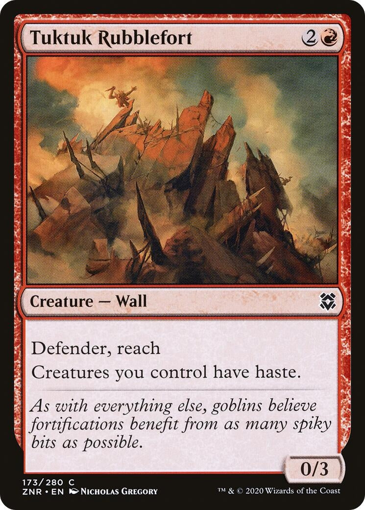 Image for Tuktuk Rubblefort (Zendikar Rising) (173) - Magic: The Gathering