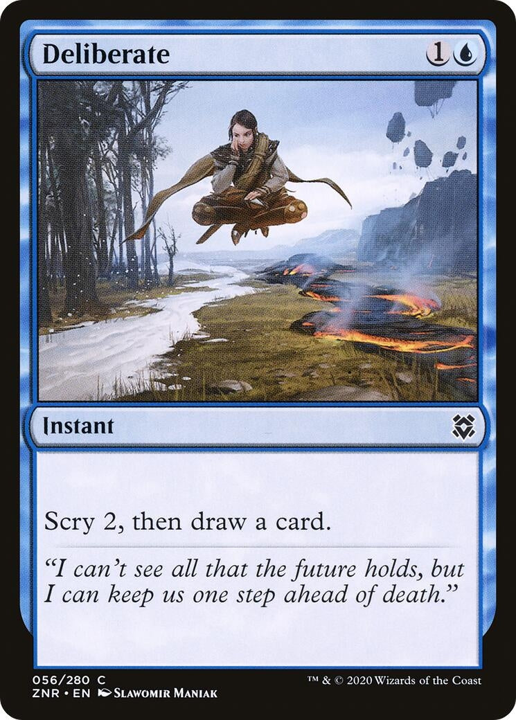 Image for Deliberate (Zendikar Rising) (56) - Magic: The Gathering