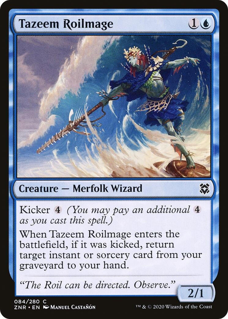 Image for Tazeem Roilmage (Zendikar Rising) (84) - Magic: The Gathering