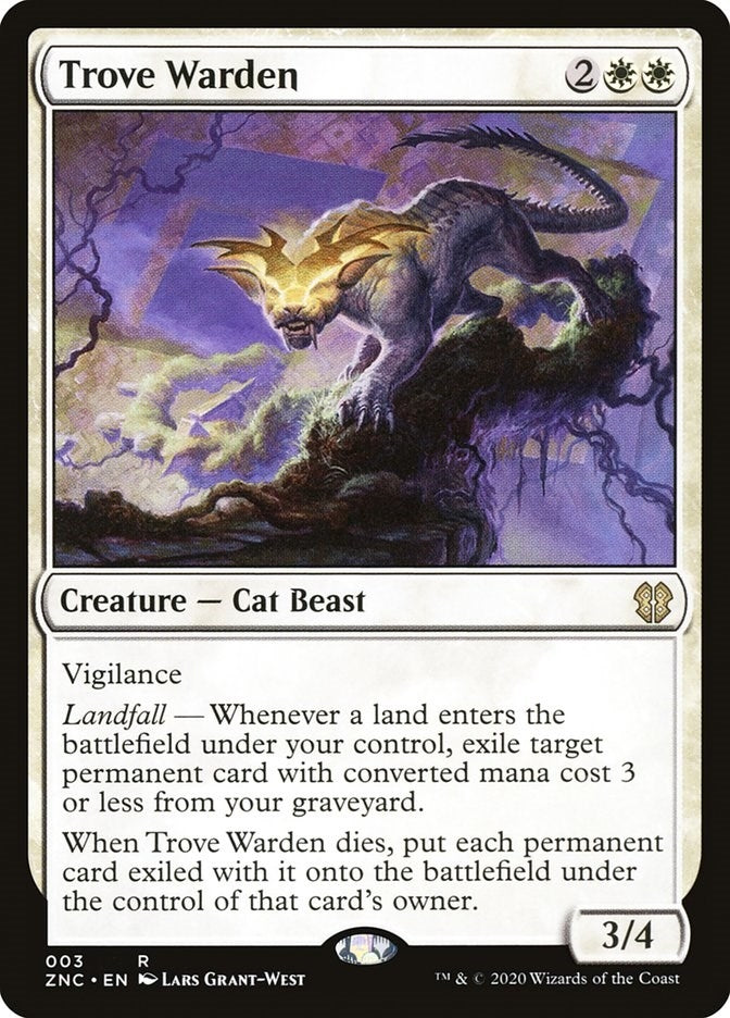 Image for Trove Warden (Commander: Zendikar Rising) (3) - Magic: The Gathering