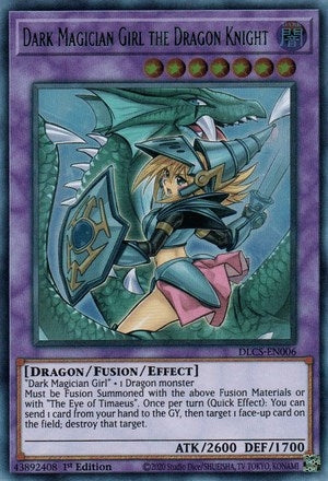 Image for Dark Magician Girl the Dragon Knight (Alternate Art) (Dragons of Legend: The Complete Series) (DLCS-EN006) - YuGiOh