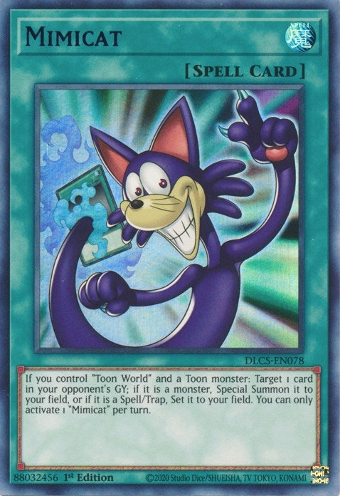 Image for Mimicat (Blue) (Dragons of Legend: The Complete Series) (DLCS-EN078) - YuGiOh