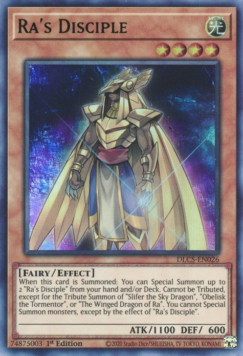 Image for Ra's Disciple (Green) (Dragons of Legend: The Complete Series) (DLCS-EN026) - YuGiOh