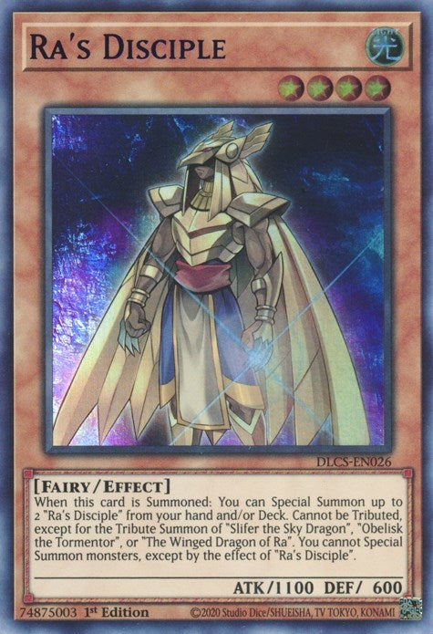 Image for Ra's Disciple (Purple) (Dragons of Legend: The Complete Series) (DLCS-EN026) - YuGiOh