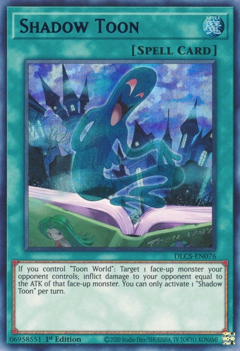 Image for Shadow Toon (Blue) (Dragons of Legend: The Complete Series) (DLCS-EN076) - YuGiOh