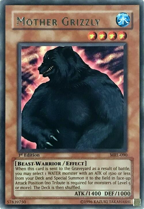 Image for Mother Grizzly (Magic Ruler) (MRL-090) - YuGiOh