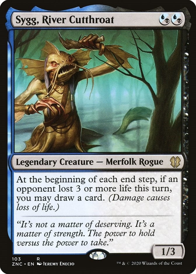 Image for Sygg, River Cutthroat (Commander: Zendikar Rising) (103) - Magic: The Gathering