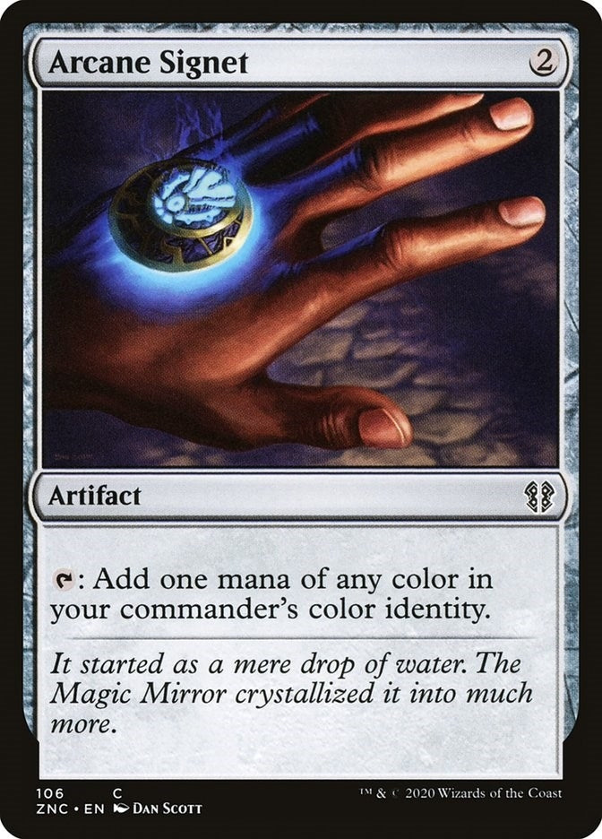 Image for Arcane Signet (Commander: Zendikar Rising) (106) - Magic: The Gathering