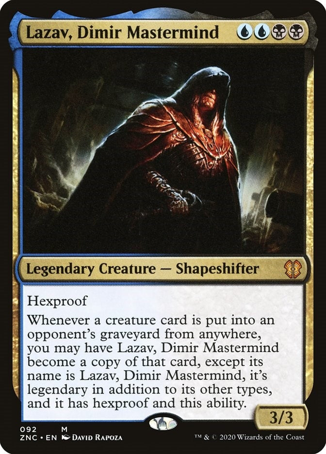 Image for Lazav, Dimir Mastermind (Commander: Zendikar Rising) (92) - Magic: The Gathering