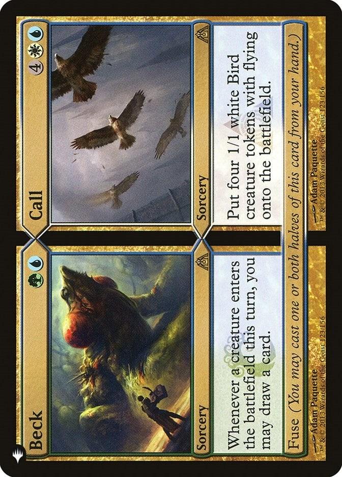 Image for Beck // Call (The List Reprints) (123/156) - Magic: The Gathering