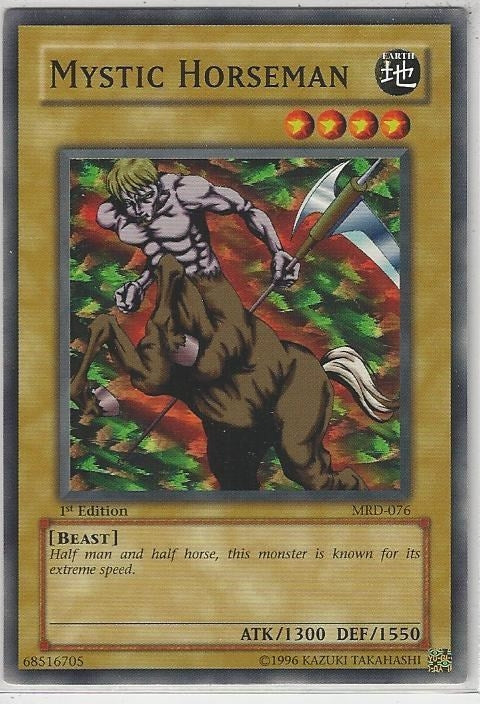 Image for Mystic Horseman (Metal Raiders) (MRD-076) - YuGiOh