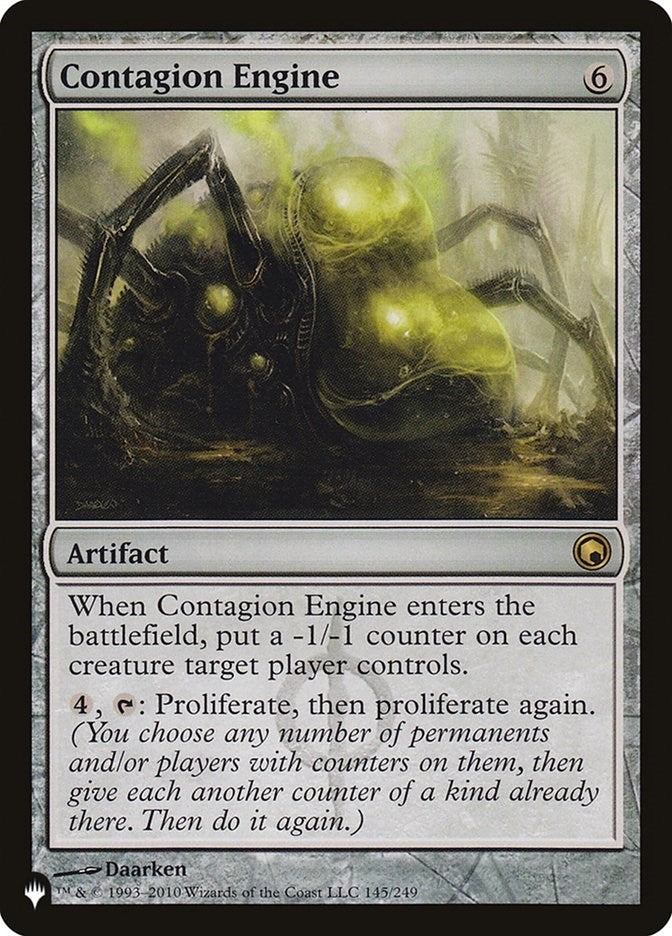 Image for Contagion Engine (The List Reprints) (145/249) - Magic: The Gathering