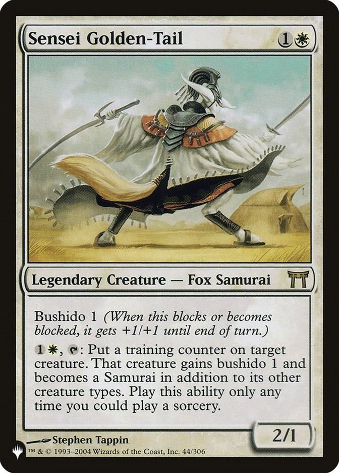 Image for Sensei Golden-Tail (The List Reprints) (44/306) - Magic: The Gathering