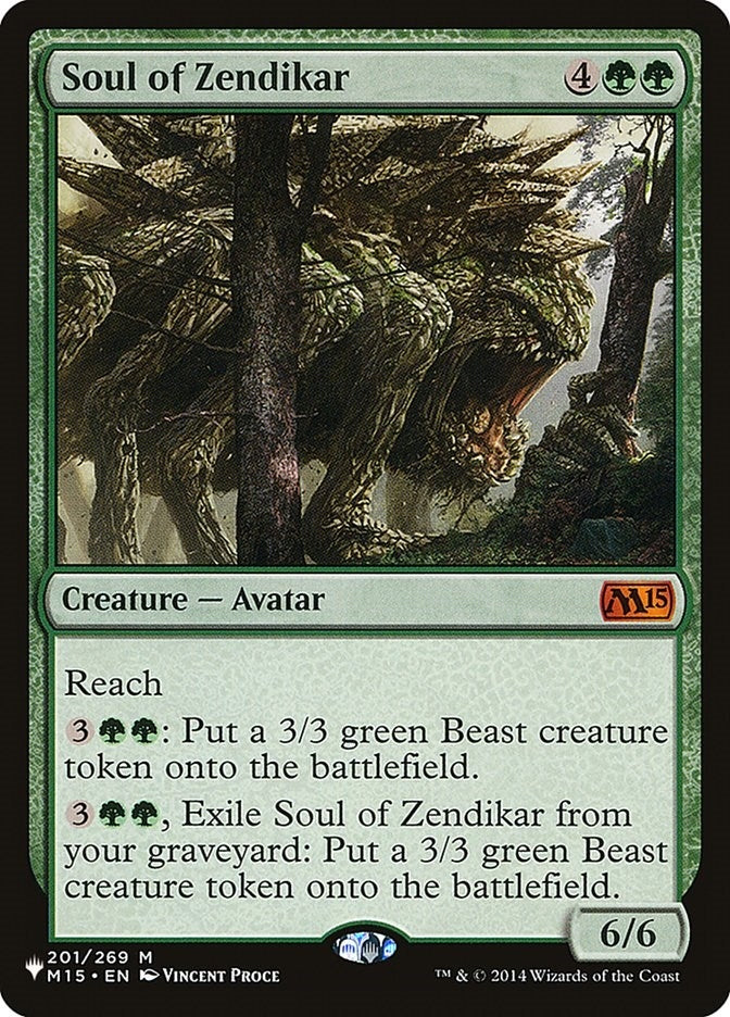 Image for Soul of Zendikar (The List Reprints) (201/269) - Magic: The Gathering
