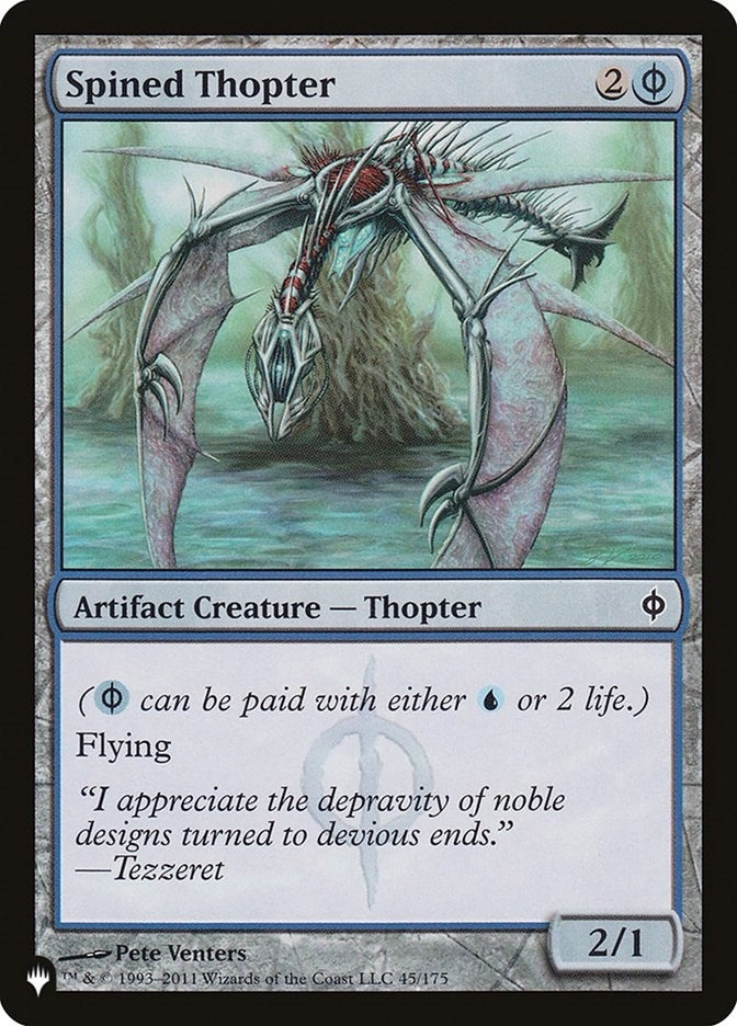Image for Spined Thopter (The List Reprints) (45/175) - Magic: The Gathering