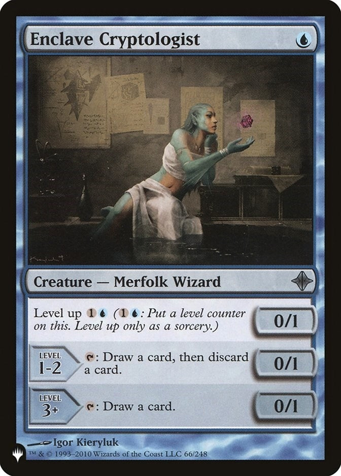 Image for Enclave Cryptologist (The List Reprints) (66/248) - Magic: The Gathering