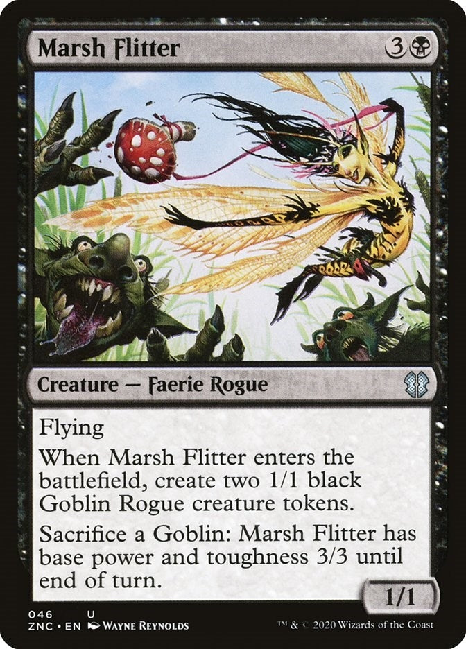 Image for Marsh Flitter (Commander: Zendikar Rising) (46) - Magic: The Gathering