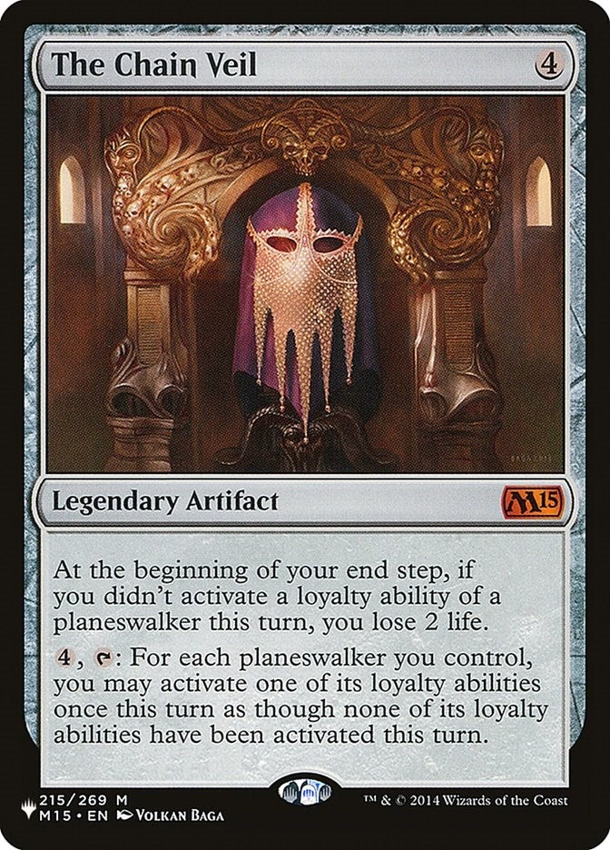 Image for The Chain Veil (The List Reprints) (215/269) - Magic: The Gathering