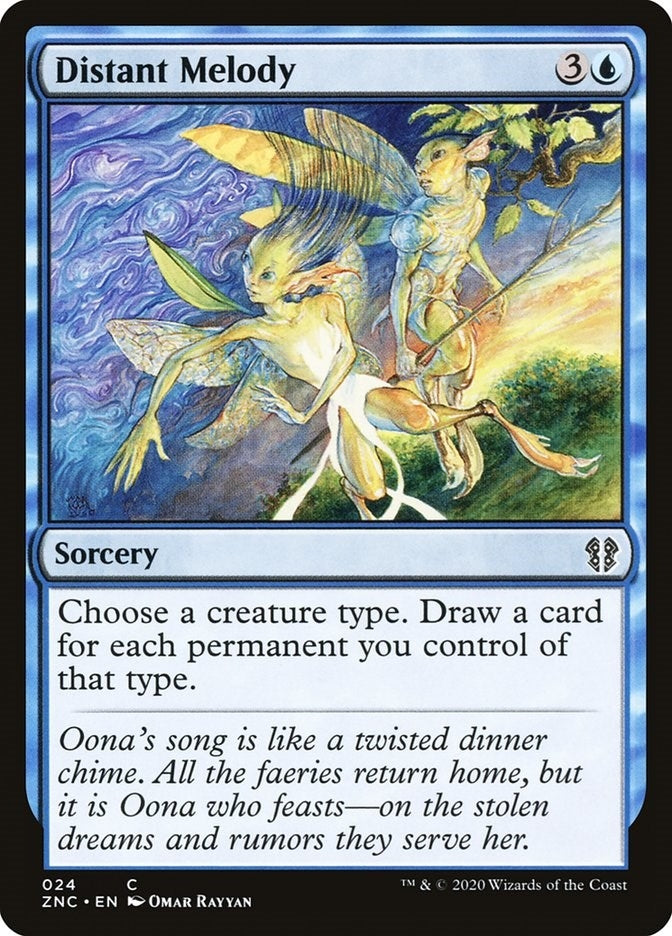 Image for Distant Melody (Commander: Zendikar Rising) (24) - Magic: The Gathering