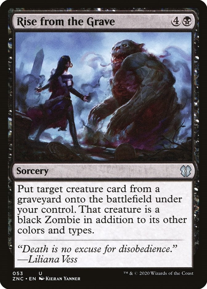 Image for Rise from the Grave (Commander: Zendikar Rising) (53) - Magic: The Gathering