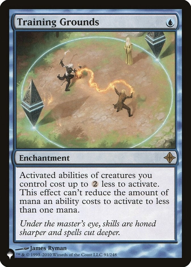 Image for Training Grounds (The List Reprints) (91/248) - Magic: The Gathering