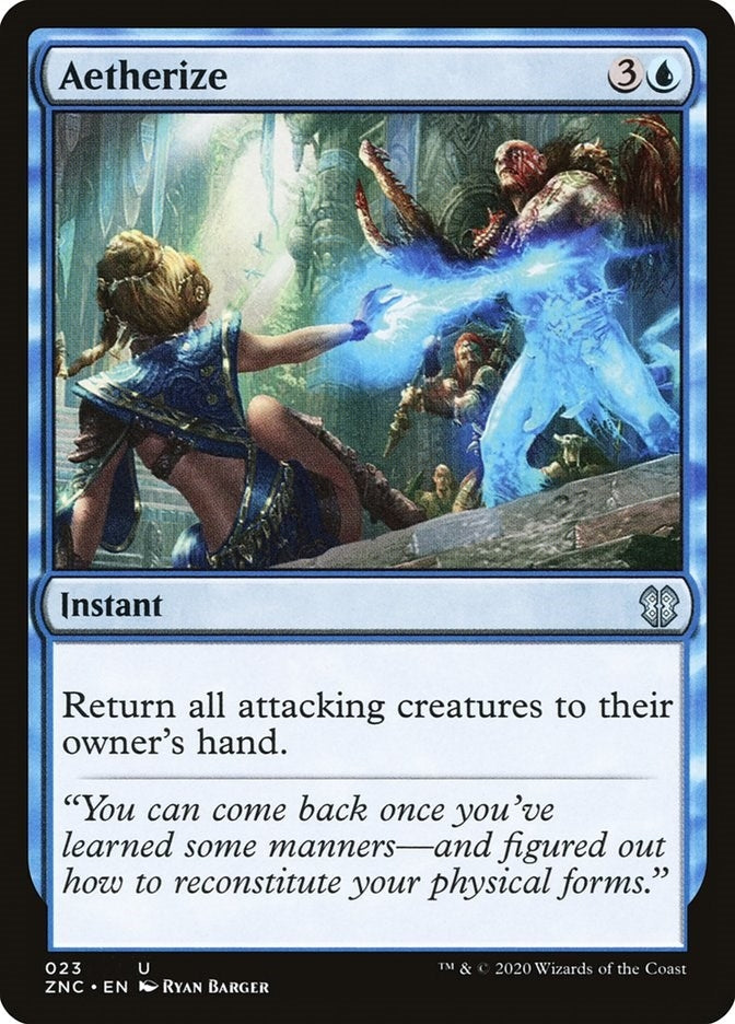 Image for Aetherize (Commander: Zendikar Rising) (23) - Magic: The Gathering