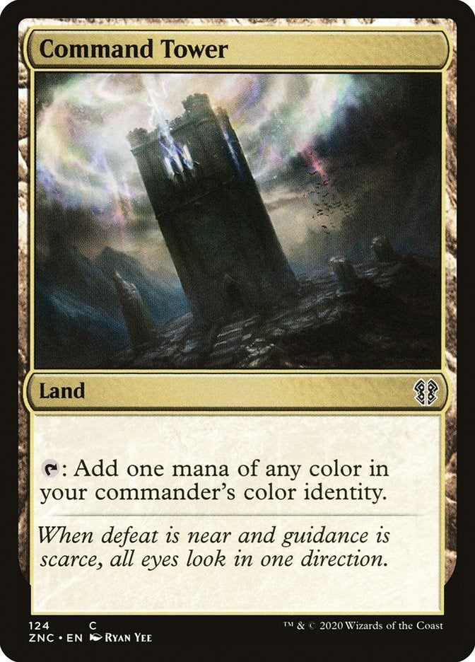 Image for Command Tower (Commander: Zendikar Rising) (124) - Magic: The Gathering