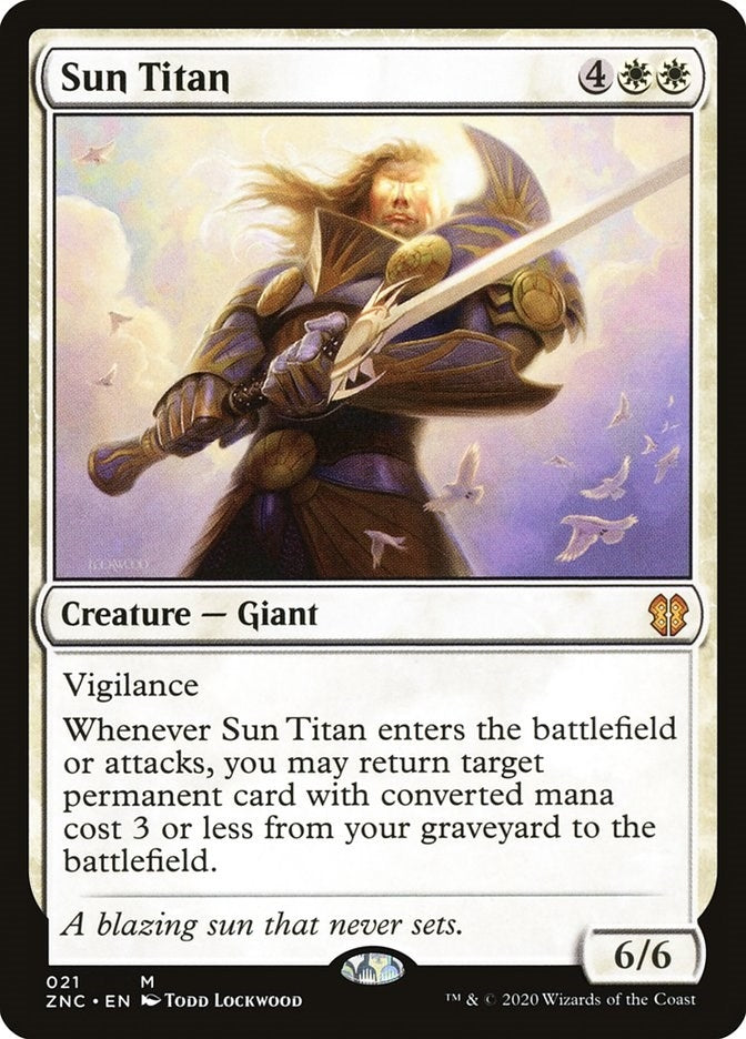 Image for Sun Titan (Commander: Zendikar Rising) (21) - Magic: The Gathering
