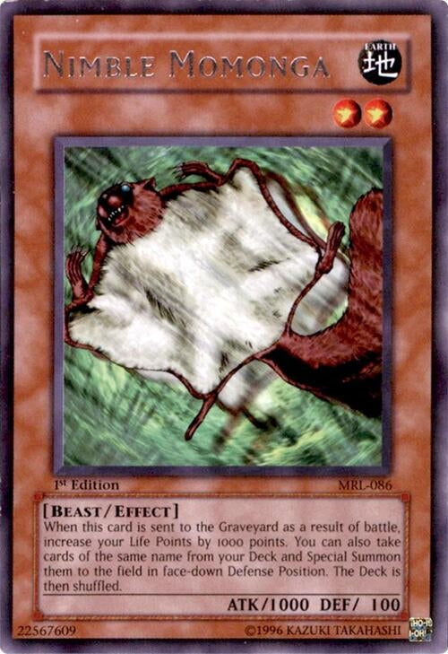 Image for Nimble Momonga (Magic Ruler) (MRL-086) - YuGiOh