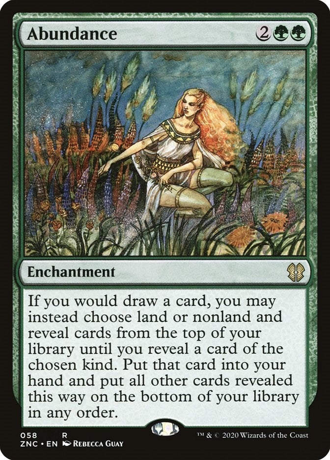 Image for Abundance (Commander: Zendikar Rising) (58) - Magic: The Gathering