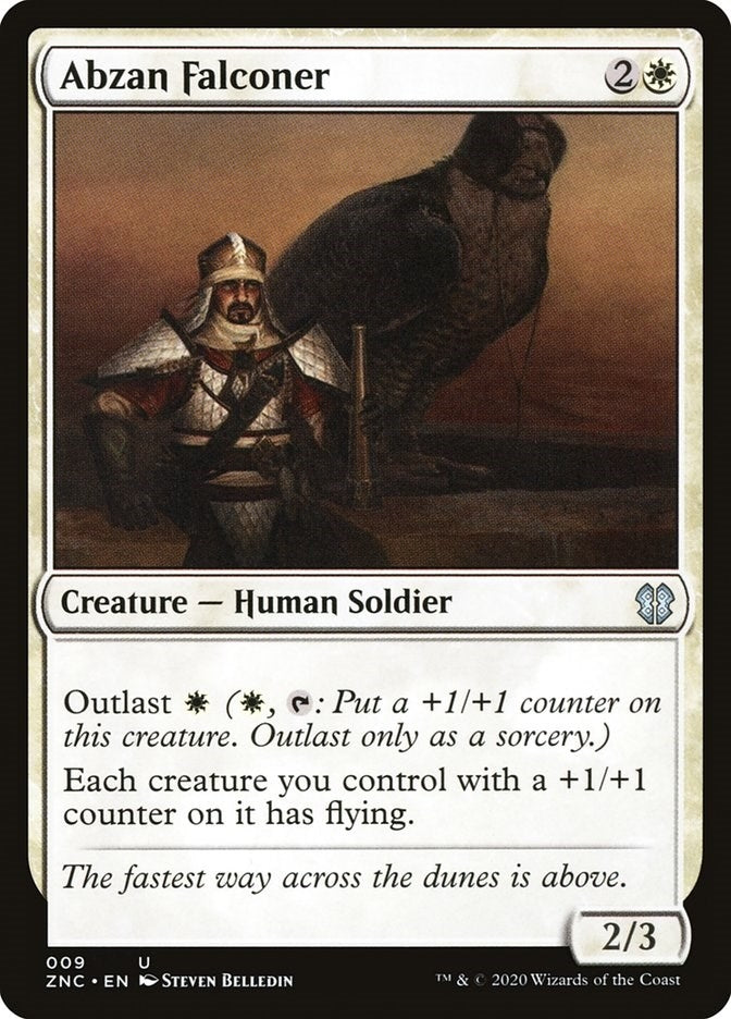 Image for Abzan Falconer (Commander: Zendikar Rising) (9) - Magic: The Gathering